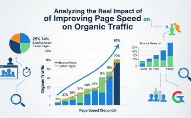 페이지 속도 개선이 오가닉 트래픽에 미치는 실제 영향 분석과 최적화 전략