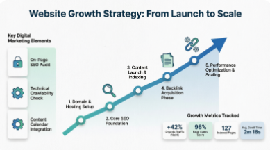 신규 사이트의 단계별 성장 전략과 마일스톤