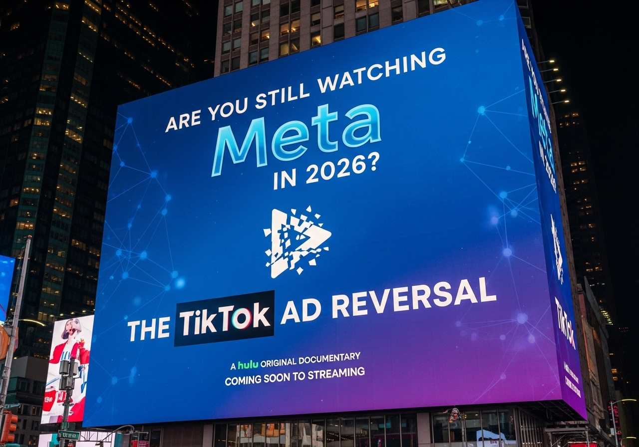 2026년에도 메타만 보시나요? 틱톡 광고의 반전